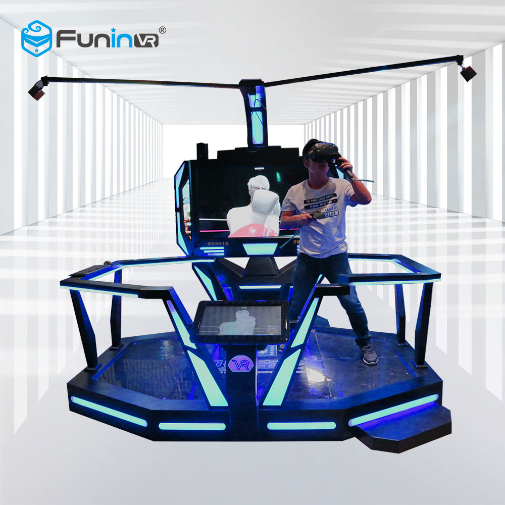 0.9KW 9D VR Space Walk Virtual Reality Platform Simulator With 55 Inch HD Displayer