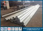 13.8kv 69kv Octagonal Electrical Galvanized Steel Pole Philippines NEA Standard