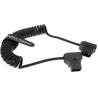 Buy cheap D-Tap Male To D-Tap Male Coiled Extension Cable For DSLR Rig Anton Bauer Battery from wholesalers