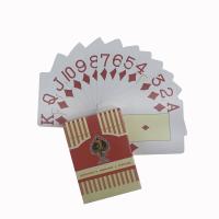 Buy cheap Customized Top Quality Plastic Card Game Water Proof Casino Poker Cards Durable product