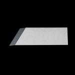 Double Bevels Solid Carbide Insert Knives Book Binding Knife Head