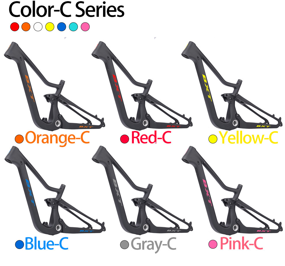 XC Full Suspension Carbon Mountain Bike Frame 24 For Children MTB Bike