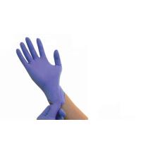 Buy cheap Natural Latex Material Disposable Medical Gloves For Hospital / Laboratory product