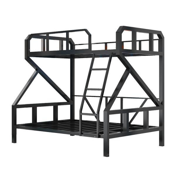 Double Layers Iron Bunk Bed for Internet Gaming Cafe Commercial Furniture and