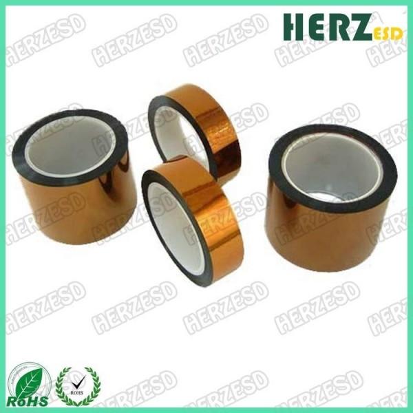 Buy cheap Length 33m ESD Warning Tape , ESD Kapton Tape High Temperature Resistance from wholesalers