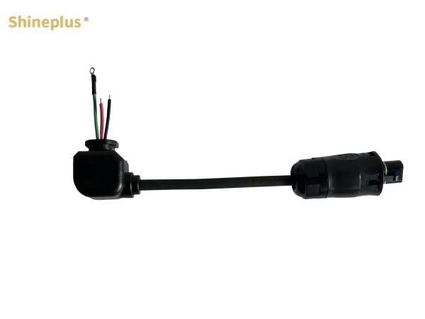 PVC Insulated Magnetic Ring AC Power Supply Harness 3C*18AWG XLPE 120mm UL94-V0