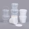 Buy cheap Food Grade Beverage Plastic Candy Buckets Halloween Container with Lids and Handles from wholesalers