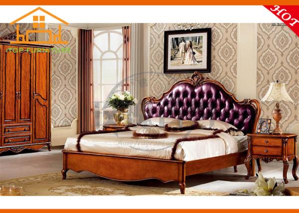 Buy cheap antique second hand wood bed baroque style turkish hotel melamine modular bedroom furniture set catalog made in vietnam from wholesalers