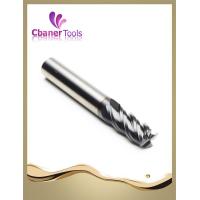 Buy cheap High quality HRC55 4Flutes Carbide square end mills product