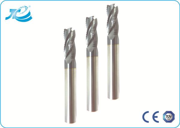 Buy cheap TiAlN Coating Flat End Mill Solid Carbide Cutting Tools 3 - 4 Flute from wholesalers