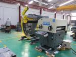 High Speed Decoiler Straightener Feeder Heavy Plate Stamping Automation