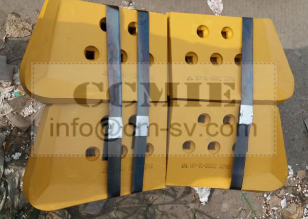 SD16 cutting edge and end bit Shantui bulldozer parts 16y -81-00002 , 16Y -81