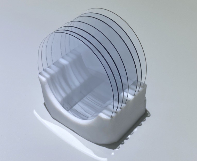 Lithium Tantalate LiTaO3 Crystal wafer High-Frequency SAW Filters High Piezoelectric Coefficient