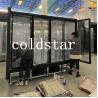 Buy cheap Supermarket Glass Door No Frost Showcase Vertical Display Refrigerator Chiller from wholesalers