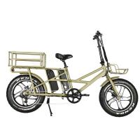 Buy cheap Long Range 48V 500W Electric Cargo Bike With Colorful LCD Display And Tires product