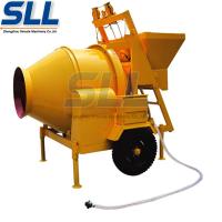 Buy cheap Automatic 750 Liter Diesel Concrete Mixer , Large Capacity Hydraulic Concrete product