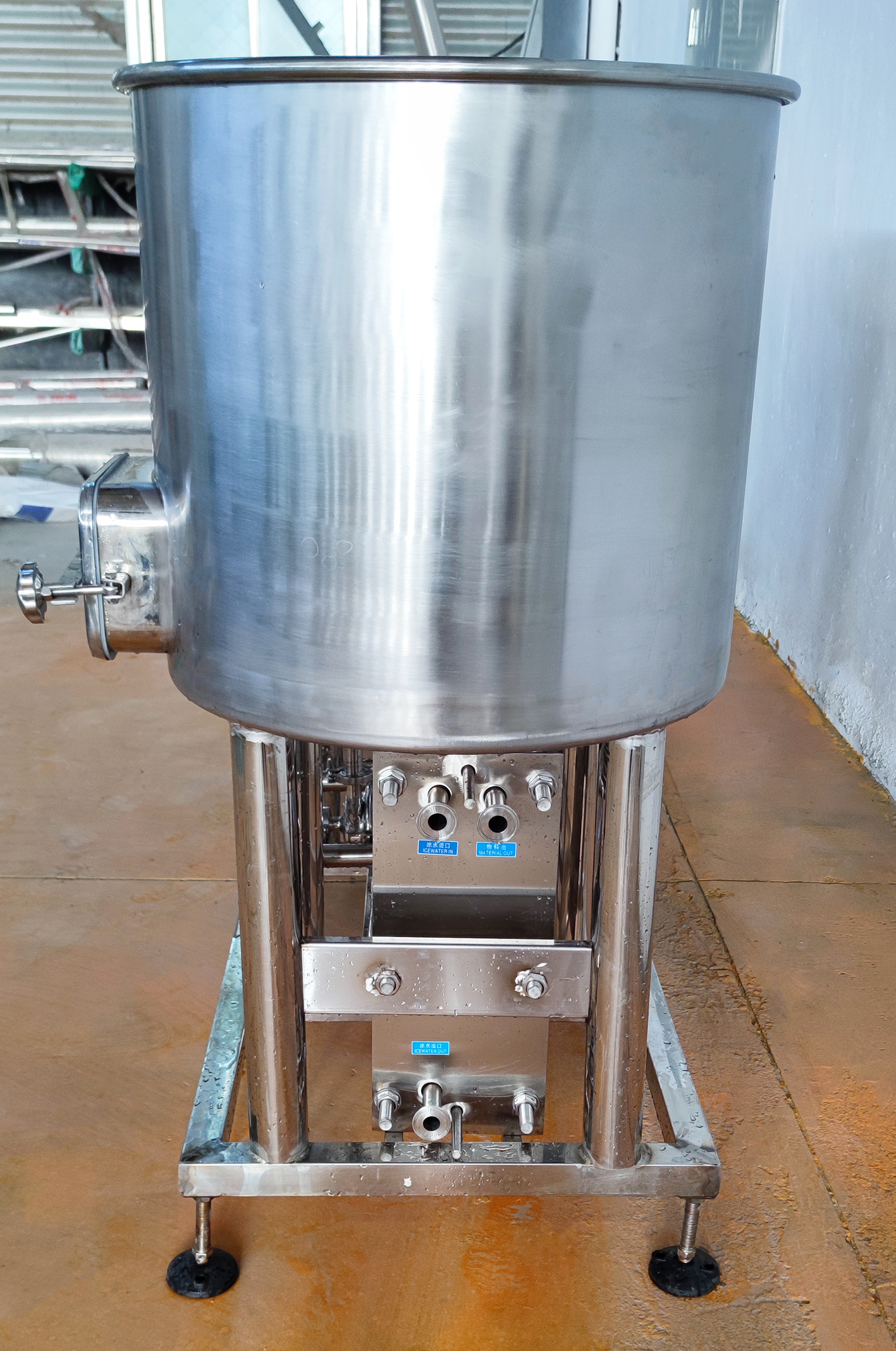 Direct Fire Heating Beer Brewing System with 200L Working Volume Easy to Operate