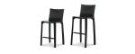 Leather Upholstery Mario Bellini Cab Armchair , Multi Color Bellini Bar Stool