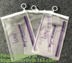 Pouch Slider Plastic Zipper Folder PVC Clear Cosmetic Bag Pencil Pen Packaging
