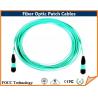 Buy cheap Industrial Fiber Optic Patch Cables OFNP Plenum Jacket MTP / MPO Male Connectors from wholesalers