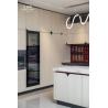 Buy cheap Modern Beige Stainless Steel Kitchen Cabinet With Spanish Sintered Stone from wholesalers