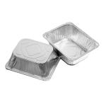Heavy Duty Aluminum Foil Food Containers Disposable Deep Takeaway Pan With Foil