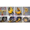 Buy cheap Yellow / Orange Professional Car Wheel Clamps For Trailers / Motorhomes G.W 5.4KG from wholesalers