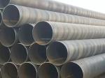 API 5L X60 X70 ASTM A252 Spiral Welded Tube SSAW Carbon Steel Pipe