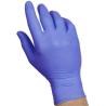 Buy cheap Blue Nitrile Gloves No Powder 3mm Thickness EN455-1 Certificates CE Nitrile Gloves from wholesalers