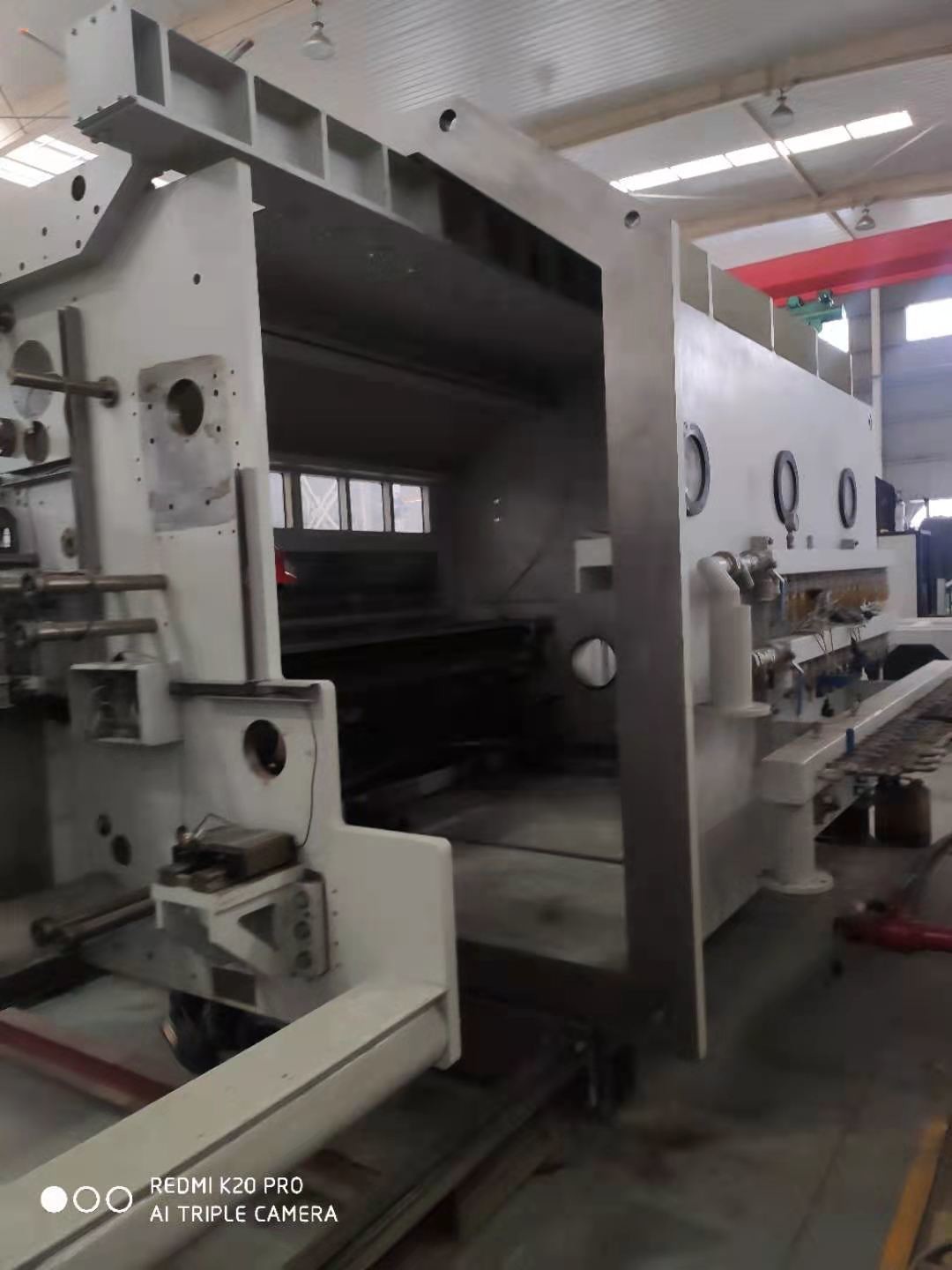 14x5.5x2.8m 50 Micron Aluminium Coating Machine , Metallizing Coating Machine
