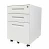 Buy cheap CBNT Metal Office Furniture Modern 3 Drawer Cabinet With Wheels from wholesalers