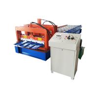 Buy cheap Automatic 840 Glazed Tile Roll Forming Machine 300 H Steel Frame Customized Color product