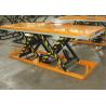 Buy cheap Heavy Duty Large Stationary Hydraulic Scissor Lift Table 500kg 1000 Lbs from wholesalers