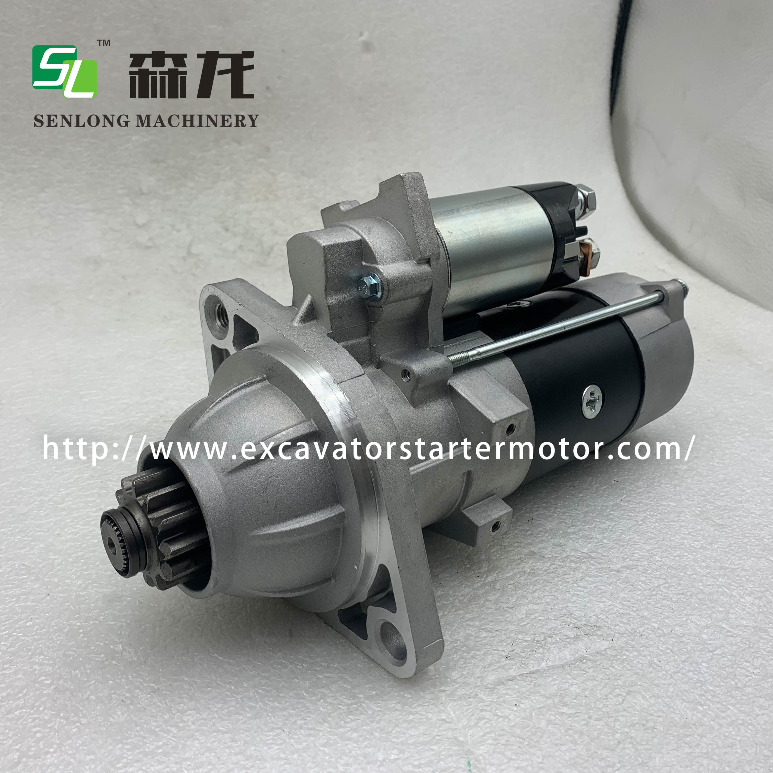 24V 12T 7.0KW Excavator Starter Heavy Duty Truck Motor QDI2709A-PC 0708010-017 DG1A 4110/125Z 44DF3 6110/125G5