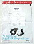 Bank Cash Biodegradable Mailing Bags Deposit Bags Security Tape Tamper Evident