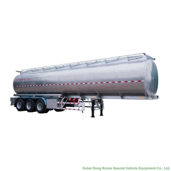 Buy cheap 44m3 Aluminum Fuel Semi Trailer 3 Axle For Health Oil Transport 40T- 45Ton from wholesalers