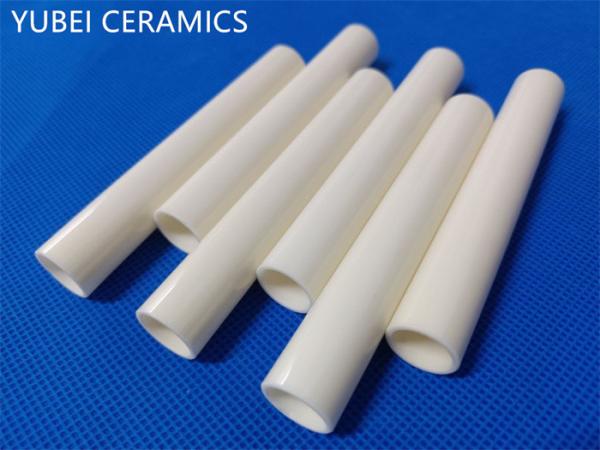 Buy cheap Low Activity Alumina Ceramic Tubes Ivory Polishing And Insulating ISO9001 Approved from wholesalers