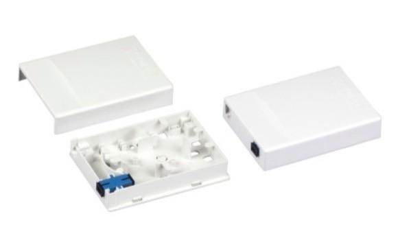 Buy cheap SC Fiber Optic FTTH Distribution Box Wall Mount Termination Box ABS Material from wholesalers