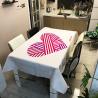 Buy cheap Gravure Printing PE Square Disposable Plastic Tablecloths from wholesalers