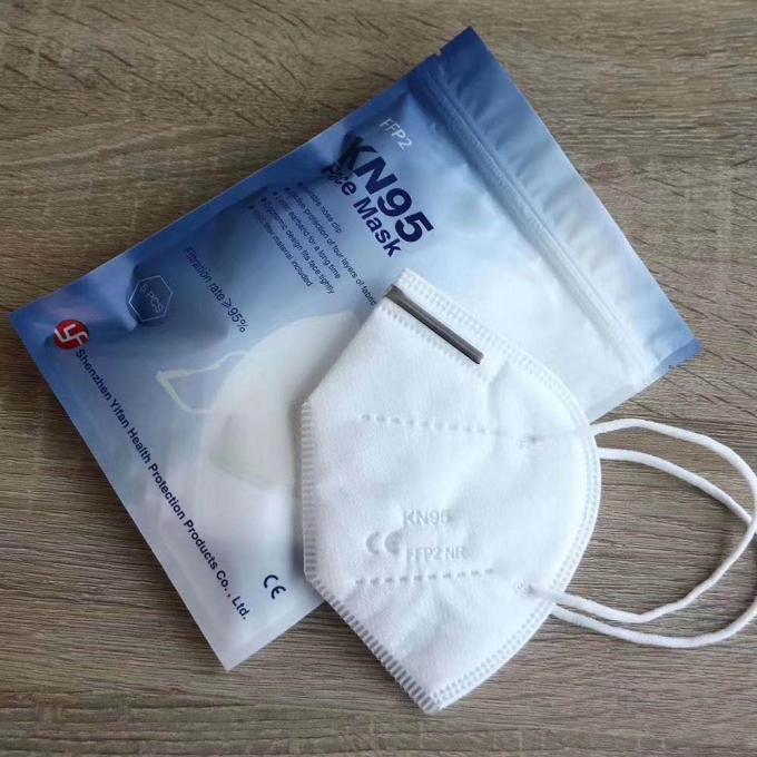 Safety Blue Appearance Disposable Mouth Mask Eco Friendly Materials