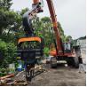 Buy cheap L9m 25ton Hydraulic Excavator Pile Hammer For Buildings from wholesalers