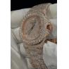 Buy cheap Steel Body Full Iced Out Moissanite Diamond Watch Wrist Watch Handmade from wholesalers
