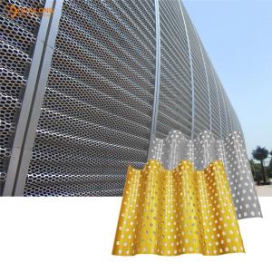 Wholesale Weather Resistance Corrugated Aluminum Wall Panels / Architectural Metal Tiles from china suppliers