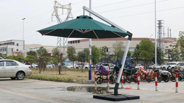 Buy cheap Hot Selling Deluxe New Style Hanging Patio Garden Outdoor Roman Umbrella from wholesalers