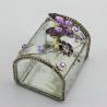 Buy cheap Shinny Gifts Black Glass Collective Box for Jewelries for Wedding from wholesalers