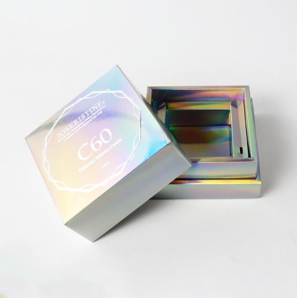 Buy cheap Customized laser paper box, heaven and earth cover, gift box, cosmetics packaging box, customized perfume gift box from wholesalers