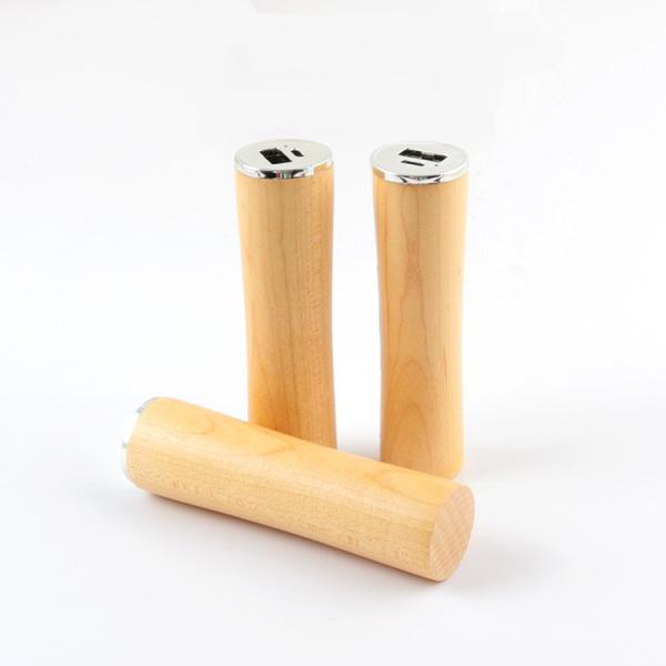 Buy cheap Maple Wooden Gift Portable Power Bank Good Battery Quality 2600MAH from wholesalers