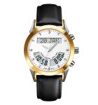 azan watch Reloj Q036 Qibla wristwatch sapphire glass head layer cowhide