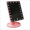 Buy cheap 16/22 Receive Cosmetic Desktop Makeup Mirror With Lights ABS Material from wholesalers