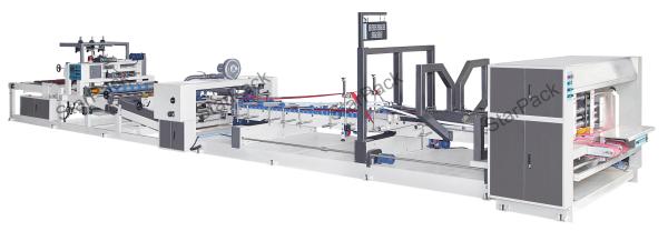 Buy cheap 8000kgs Automatic Folder Gluer 380V 50HZ For Carton Box Gluing from wholesalers